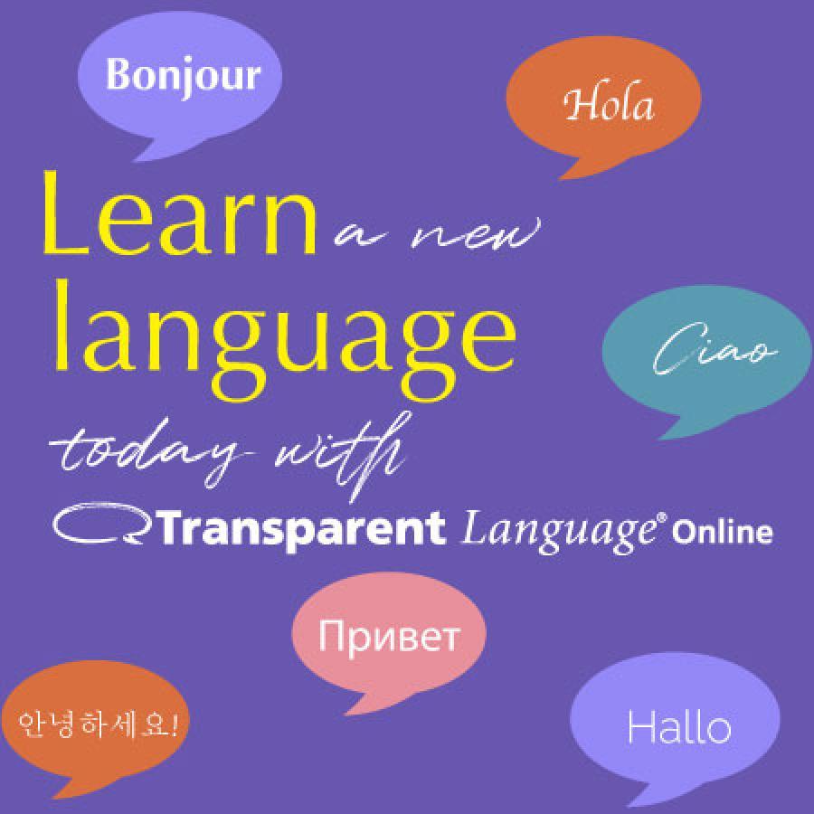 Sprogkurser  på nettet: Transparent Language Online