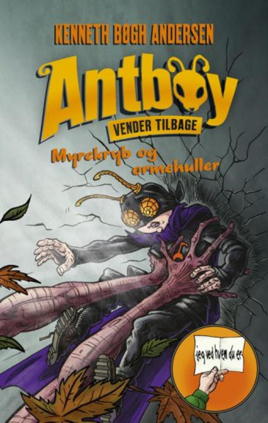 Forsiden af bogen "Antboy"
